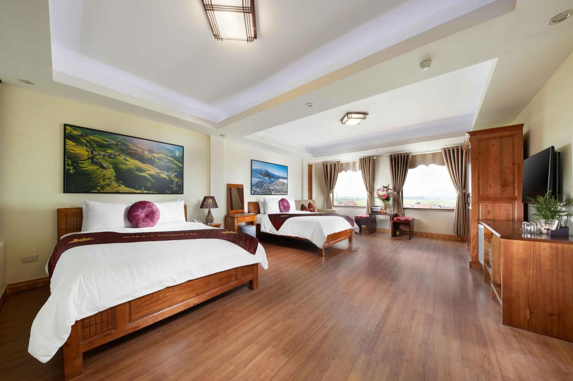 Viet Village Hotel & Travel Hanoi Exterior foto