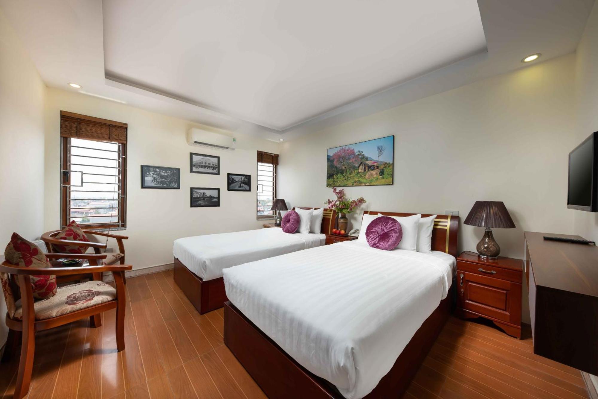 Viet Village Hotel & Travel Hanoi Exterior foto