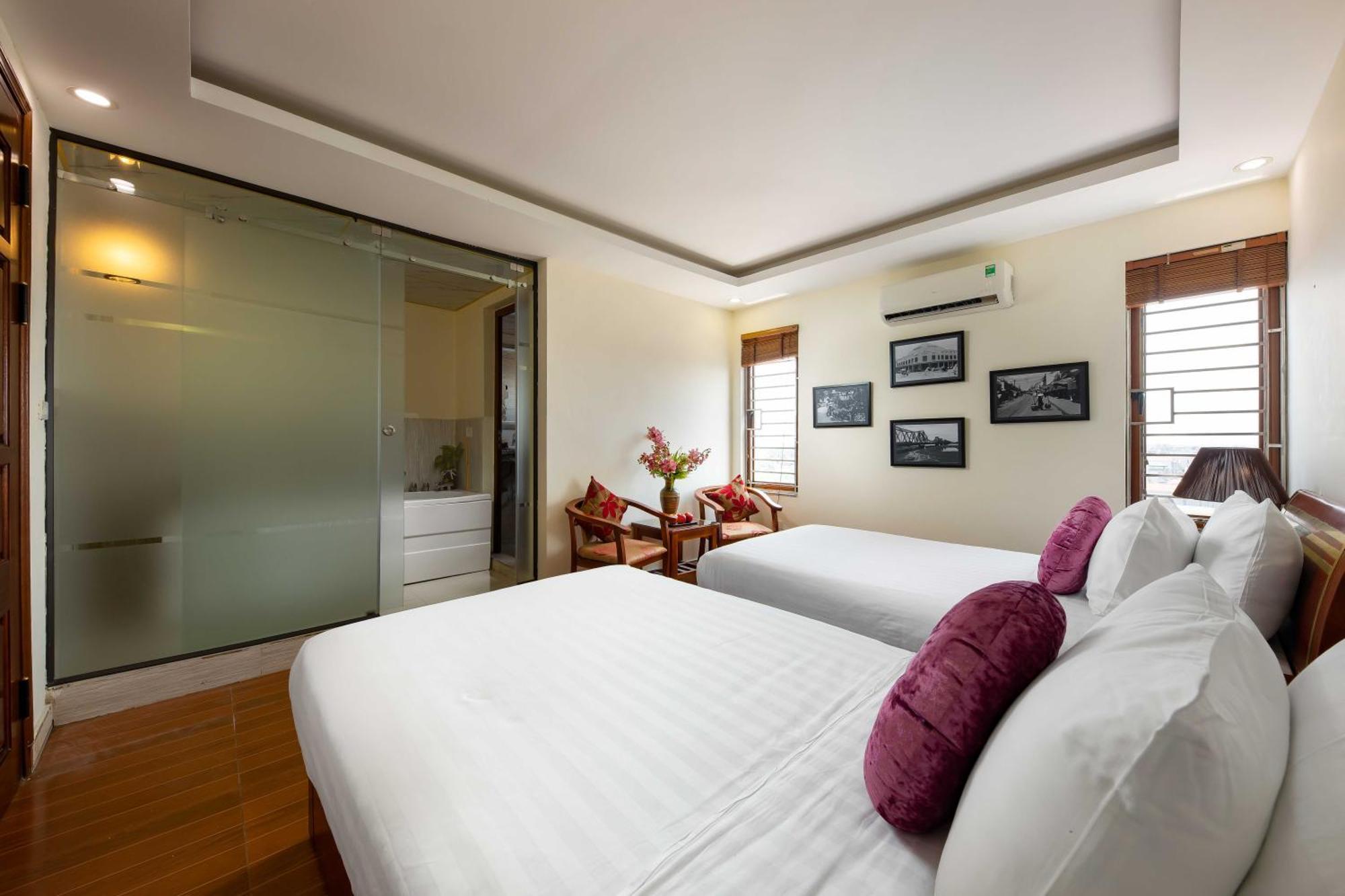 Viet Village Hotel & Travel Hanoi Exterior foto