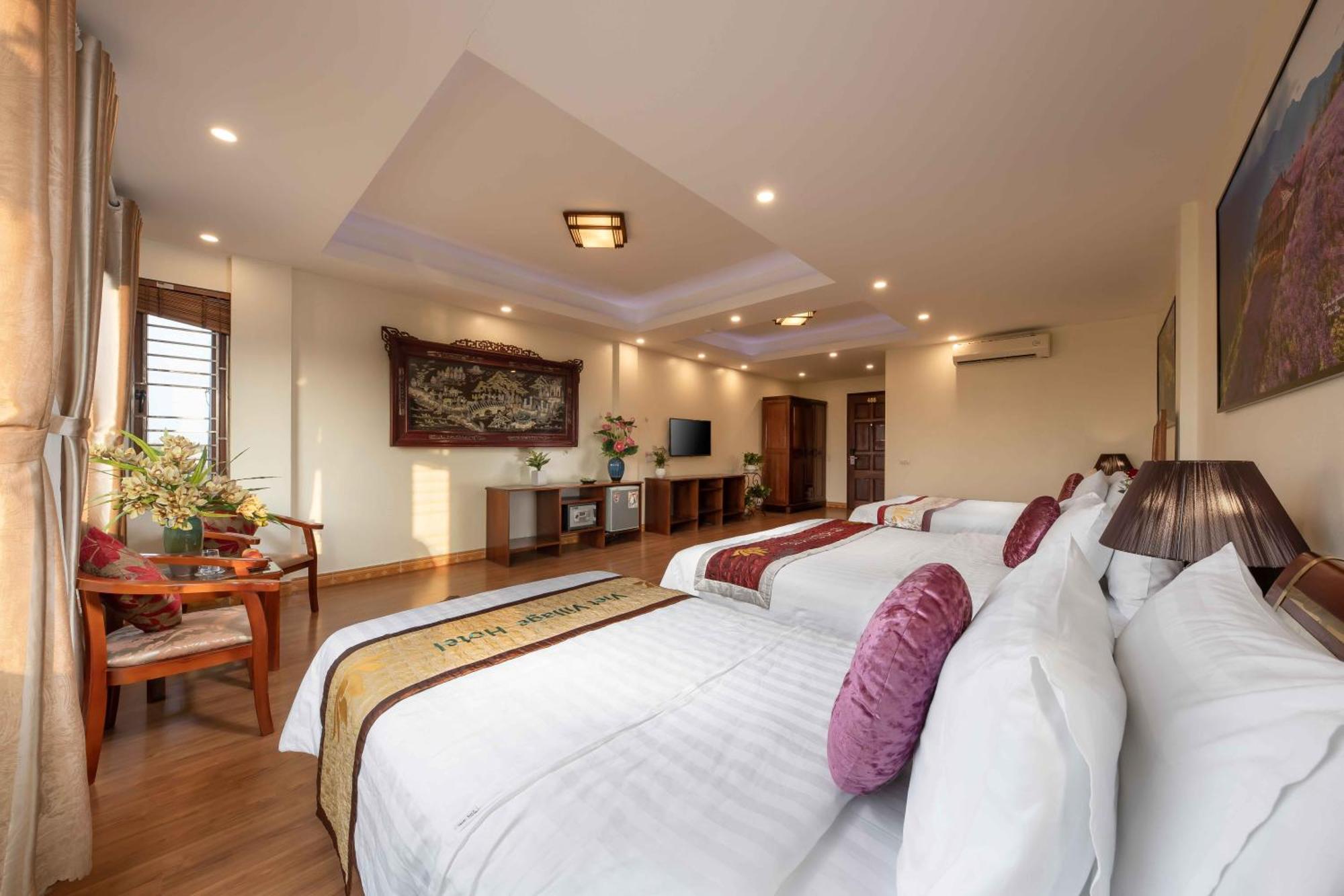 Viet Village Hotel & Travel Hanoi Exterior foto