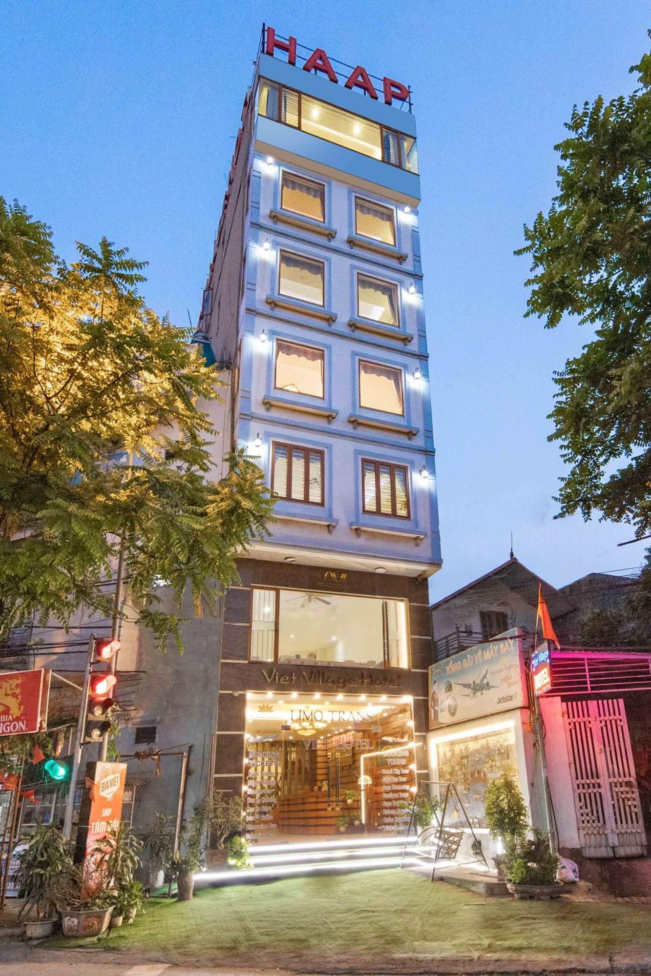 Viet Village Hotel & Travel Hanoi Exterior foto
